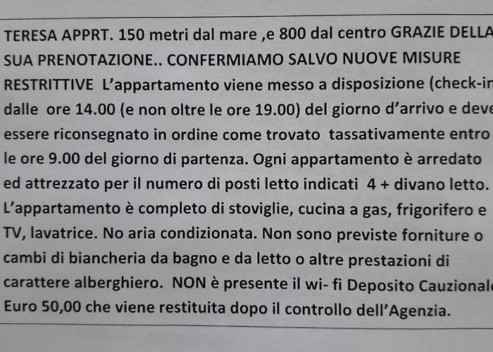Teresa Per Il Check In Agenzia Viale Francesco Petrarca 391 Ra 아파트 *